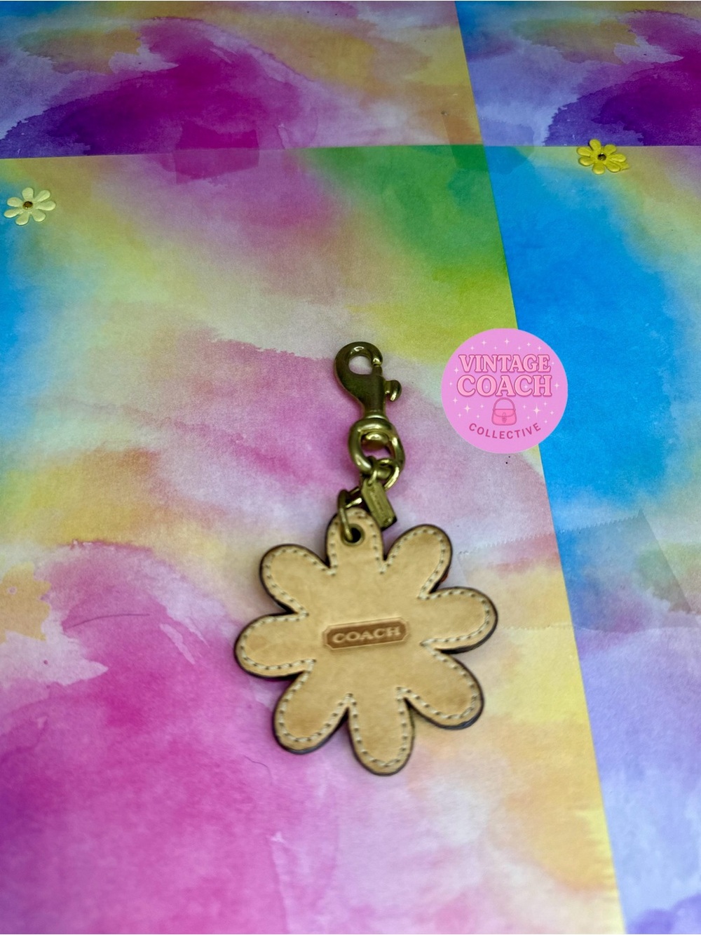 Coach patchwork daisy charm - Picture 4 of 8